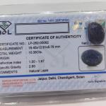 Lapis 10.38 Carat